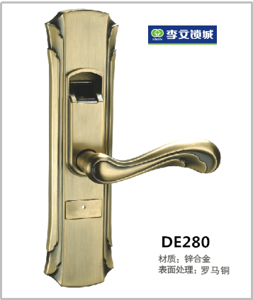 安泰萊室內(nèi)門指紋鎖 DE280 羅馬銅 安泰萊室內(nèi)門指紋鎖 DE280 羅馬銅